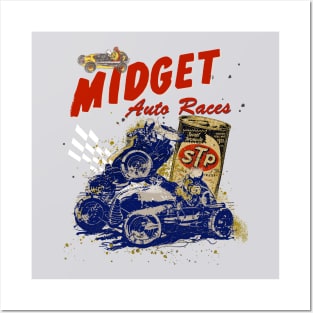 Midget Auto Racing Posters and Art